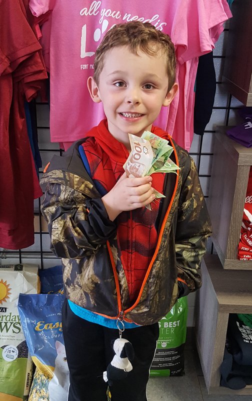 FMSPCA's tweet photo. Big #pawsup &amp; #ymmshoutout to Chace who brought in his #birthday #donations so that he could #sponsor a #kennel &amp; help #savelives #ymm Wow! https://t.co/lZ0XCiw2NG