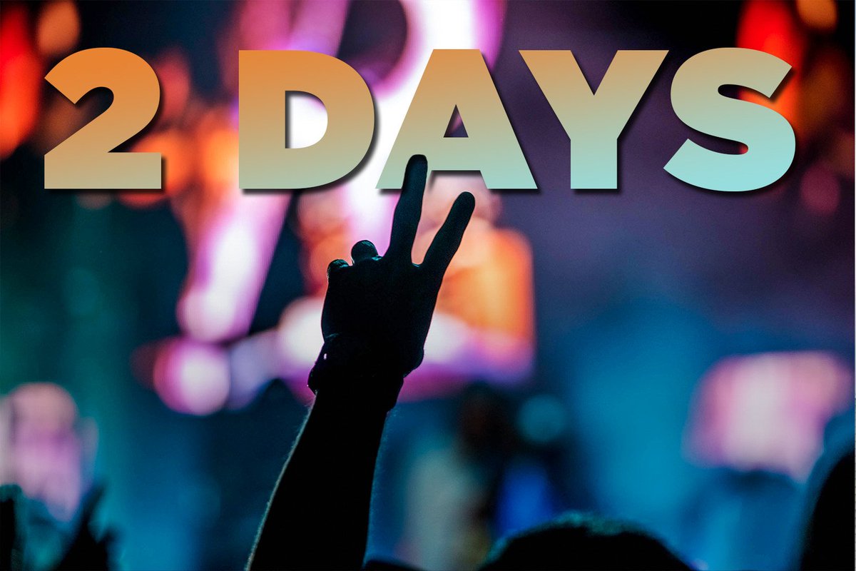 2 more days, and then it's✌️ out world, hello #MovementDetroit!