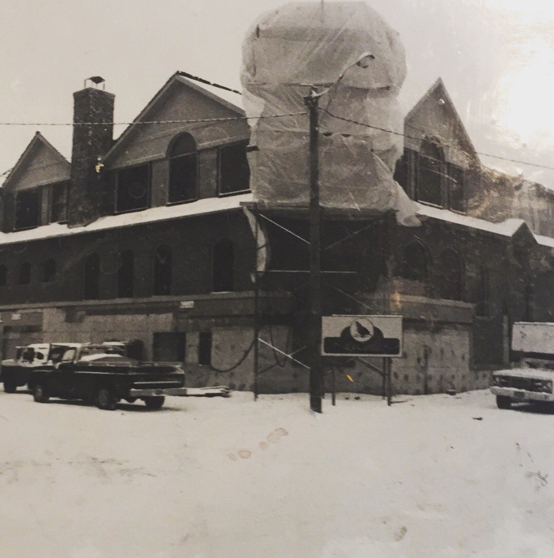 qhaute's tweet photo. Throwback to when our building was just being built #history #yyc #calgaryrestaurants #yycfood https://t.co/zZrXIxcV0C