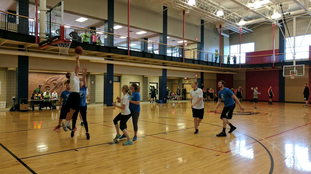 TMIHospitality's tweet photo. Just doing our thing against Swanson Health Products. #FMWFCorpCup https://t.co/f1RnX3jUL3
