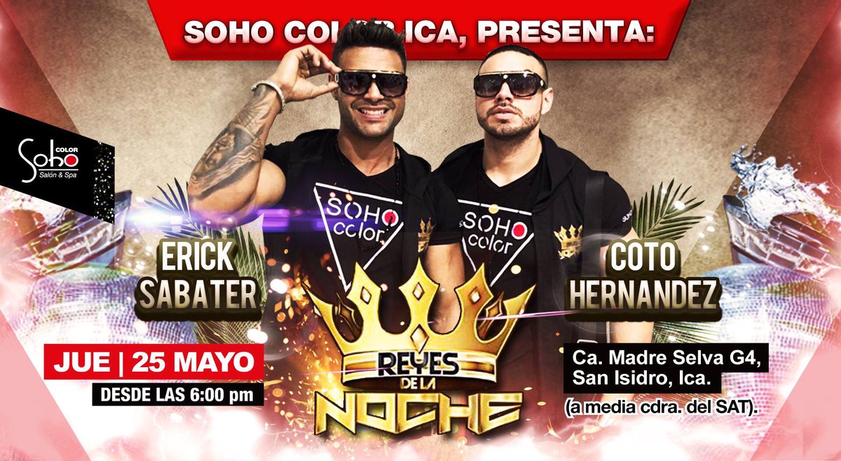 Los Reyes de la Noche ya están rumbo a #Ica en Soho Color <a href="/reyesdelanoche1/">Reyes De La Noche</a>