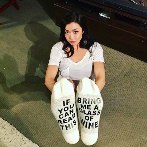 Monaper29's tweet photo. #TBT on this #NationalWineDay w the #lightbodied &amp; #earthy #aliyahobrien. Not sure what you prefer, but wine is always fine by me.  🥂 #salud https://t.co/guiKxGWYHI
