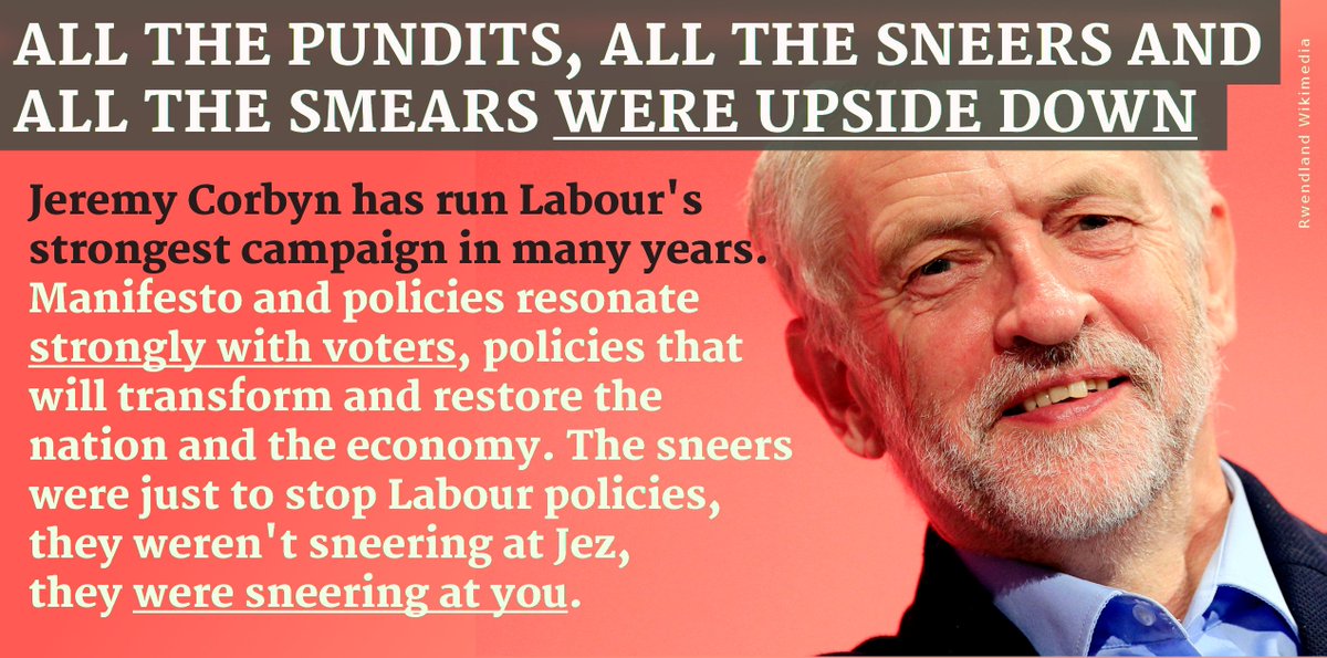 kevinrns's tweet photo. @liamyoung All my admiration to a true leader Corbyn, throw the WeakWobbly Tories out.
#GE2017 #JezWillOvercome #Wow #Brill #WorkHarder #CallMore https://t.co/B1XYGNAvwk