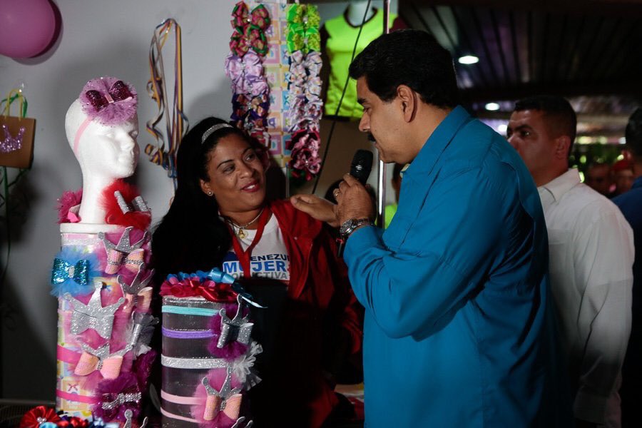 CarylBertho's tweet photo. “Este es el esfuerzo de las mujeres. Todo mi amor, respaldo, cariño y fe en la mujer venezolana que produce y hace” Nicolás Maduro. https://t.co/WD92gFMqEa