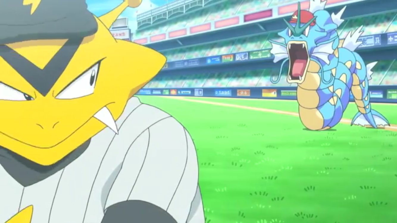 けーいち Twitterissa ポケモン最新話の野球のこのエレブーって 金銀世代から言われてたエレブーズだよね 笑 懐かしい ﾟwﾟ チコリータ使いの女の子いたな T Co Wabaksfrcr Twitter