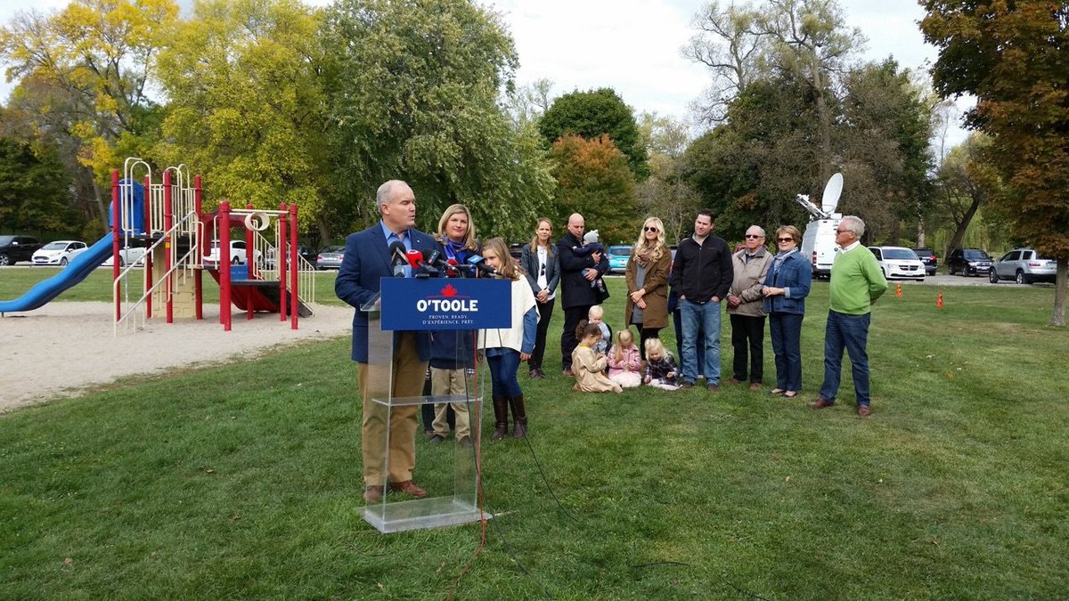 erinotoole's tweet photo. #TBT to Day 1 of my #CPCLdr Mission. I was proud to have my family &amp; team beside me then &amp; in the 7 months since!
#cdnpoli https://t.co/lrTj9dg1AE