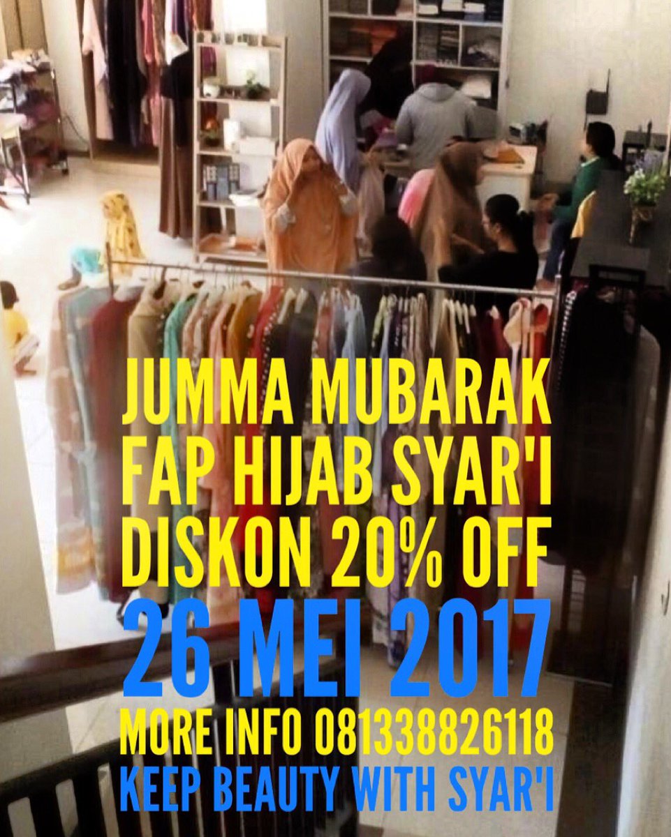 faphijab_bali's tweet photo. Bismillahirrahmanirrahim 
FAP hijab diskon 20%
More info 081338826118
Keep Beauty With Syar'i https://t.co/2hsPhg1nQu