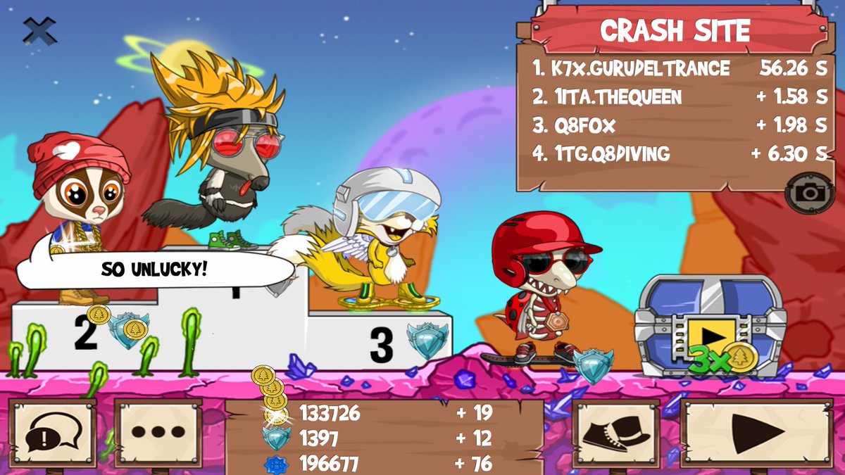 TheQueen_1_'s tweet photo. I just played a golden fox! #funrun2 #GURUDELTRANCE #Q8FoX #Q8Diving https://t.co/pXjfNNaUK9