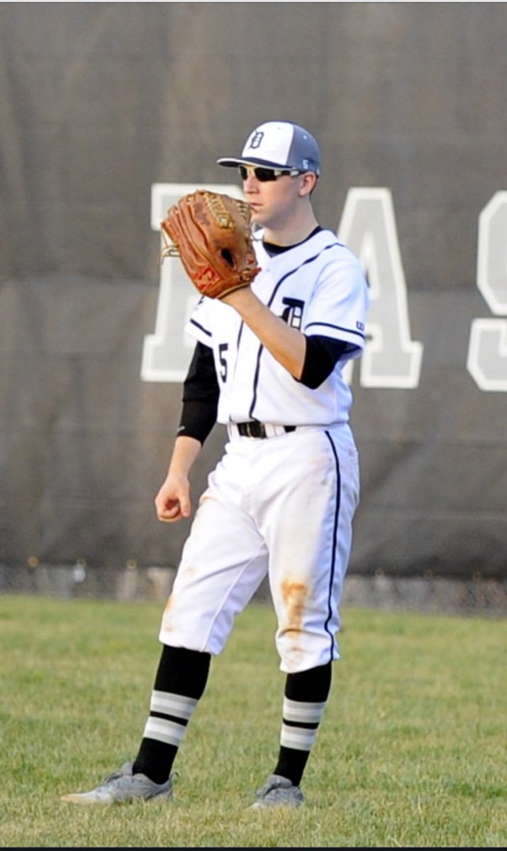 DomHighBaseball's tweet photo. Congrats to senior Evan Slebrch (@Evansleb5) on his second consecutive second-team all-Conference 21B Outfield honors!  Way to go Evan! https://t.co/9lUv1ipjhf