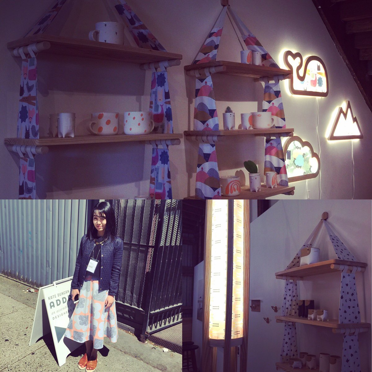 pgau's tweet photo. My very talented friend @Lemonni in collaboration w/ @willowandstump @ #ADDRESSassembly - check it out, it's on till the end of the weekend! https://t.co/k88xNgfGMs