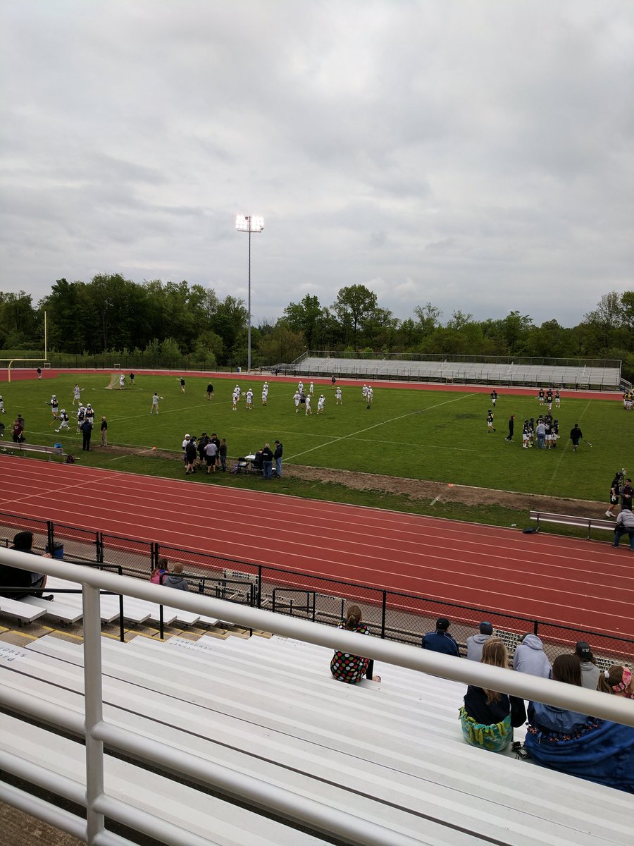 HDubLax's tweet photo. Live from DeWitt HS for tonight's regional semi! Winner will take on Okemos next Wednesday night #beatdewitt https://t.co/EespaHhOlV