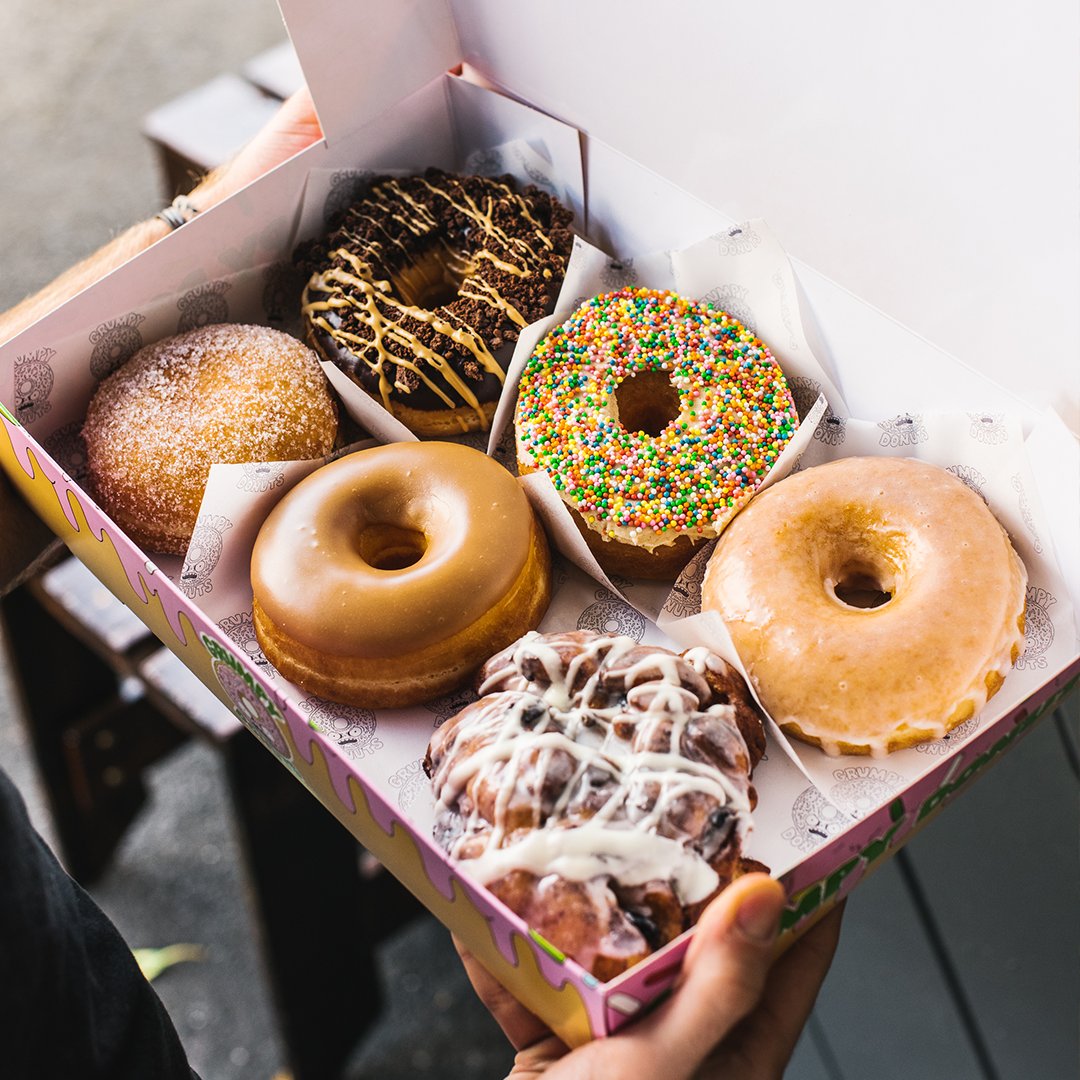 SquareAU's tweet photo. We've got #donuts on the mind. Elise from #GrumpyDonuts in Camperdown, Sydney, always delivers 🍩 #SellerSpotlight https://t.co/6SrTalr7K6