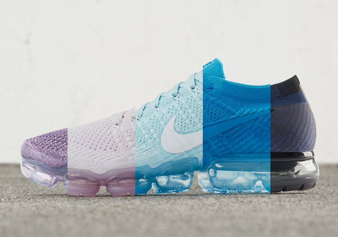 bgagerh's tweet photo. The VaporMax is back in 5 new colorways with the "Day To Night" Pack out June 1st=>https://t.co/FP6tqJE1dH https://t.co/2ukRy9MTgE