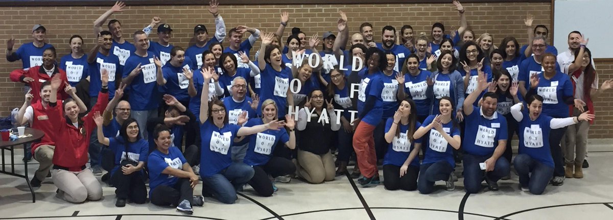 Hyatt's tweet photo. We are honored to be named #1 on The 50 Best Workplaces in Chicago by @GPTW_US &amp; @FortuneMagazine: https://t.co/O6btnZ3QL4 https://t.co/NKE0Agx7E1