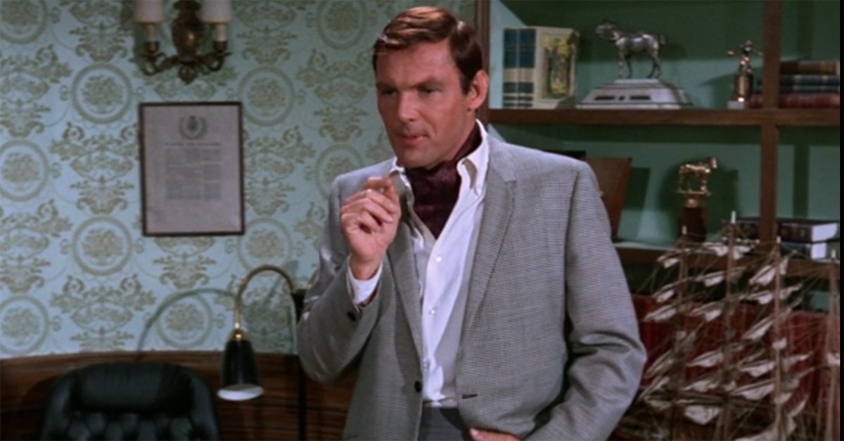 MeTV's tweet photo. .@therealadamwest almost became James Bond. Perhaps thanks to chocolate milk. https://t.co/FfkpN62y6d https://t.co/kdZAbd6ZnB
