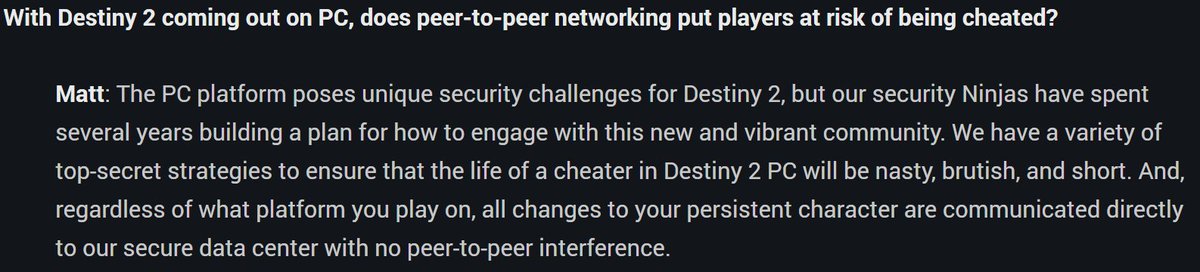 DestinyNews_net's tweet image. This is VERY good news!