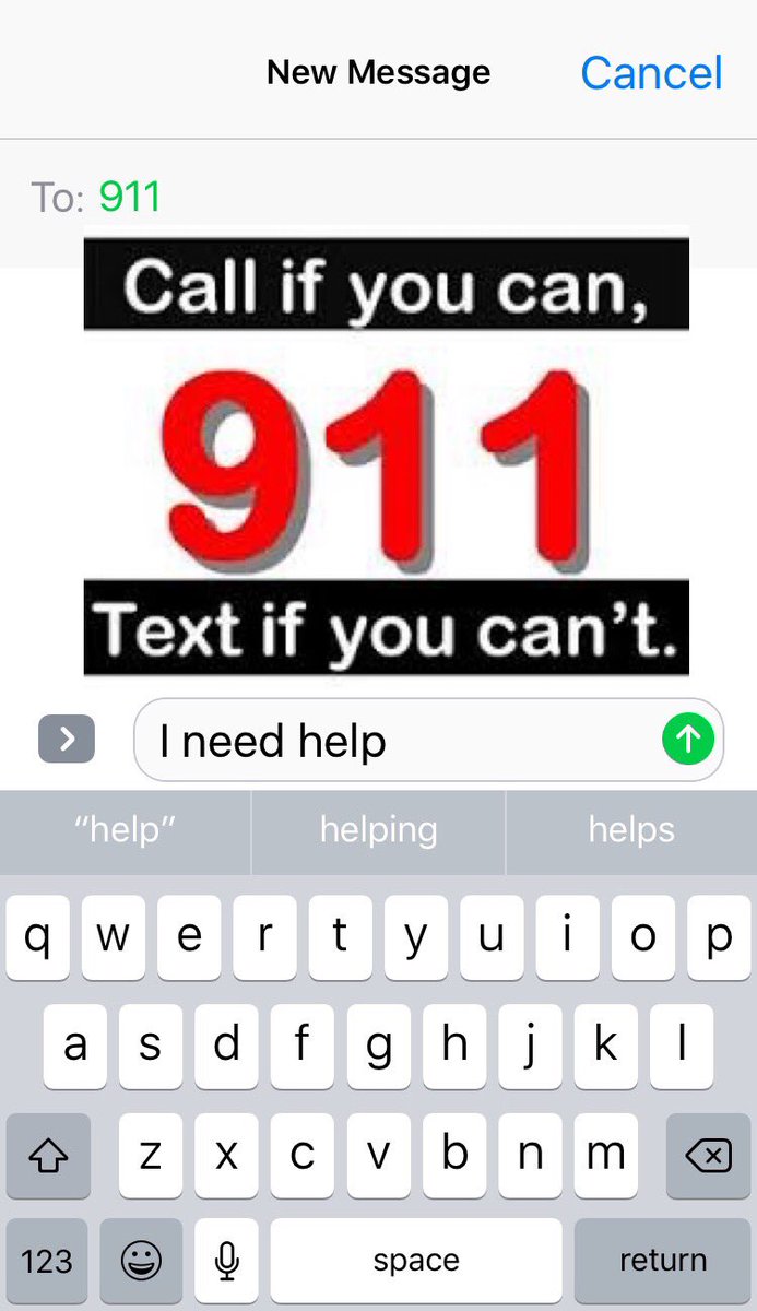 CedarHillPolice's tweet photo. #text2911 is available for the cities of @CedarHillTX @DuncanvillePD and @DeSotoPD . It's simple, call if you can, text if you can't. https://t.co/hhQhVNmkrR