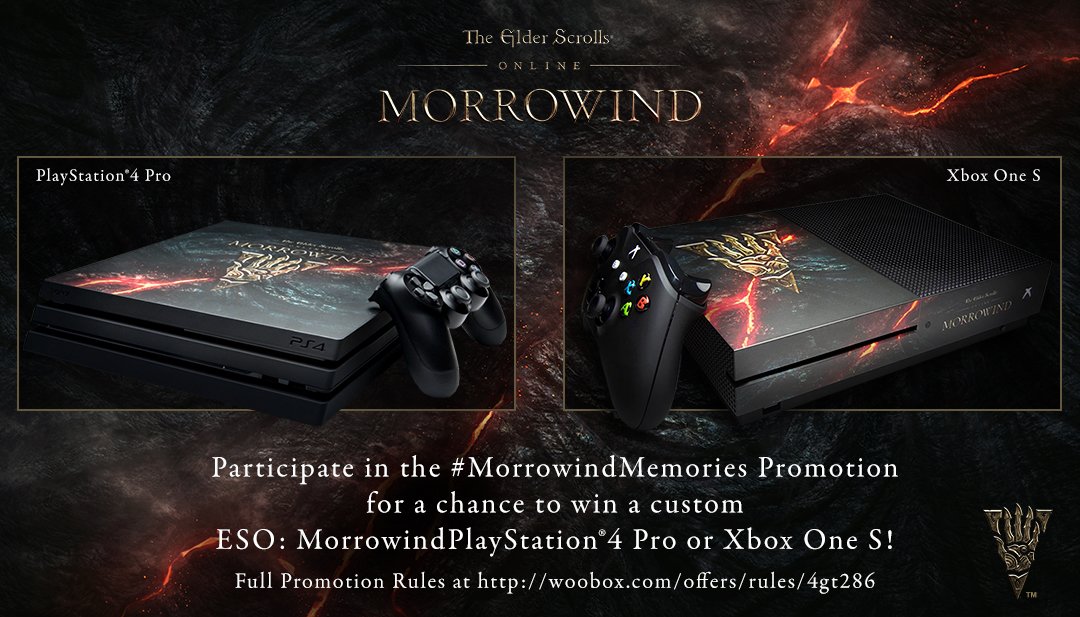 The Elder Scrolls Online Share Your Morrowindmemories For A Chance To Win A Custom Eso Morrowind Console Full Giveaway Rules Here T Co Zdleanhgdv T Co Ud7fazzw4k Twitter The Elder Scrolls Online Share Your Morrowindmemories For A Chance To Win A Custom Eso Morrowind Console Full Giveaway Rules Here T Co Zdleanhgdv T Co Ud7fazzw4k Twitter