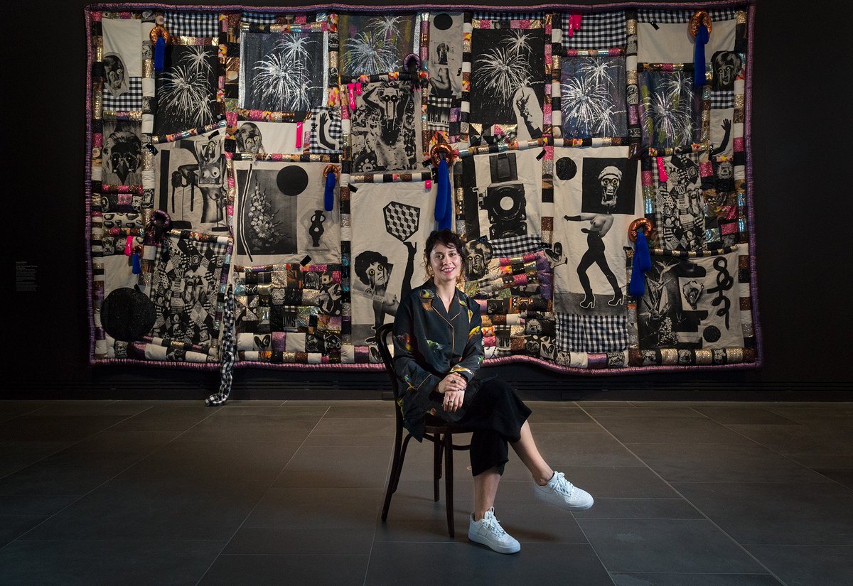 Congratulations to Sydney-based artist Sarah Contos who has been awarded the 2017 Ramsay Art Prize. <a href="/RoslynOxley9/">RoslynOxley9 Gallery</a> @artgalleryofsa