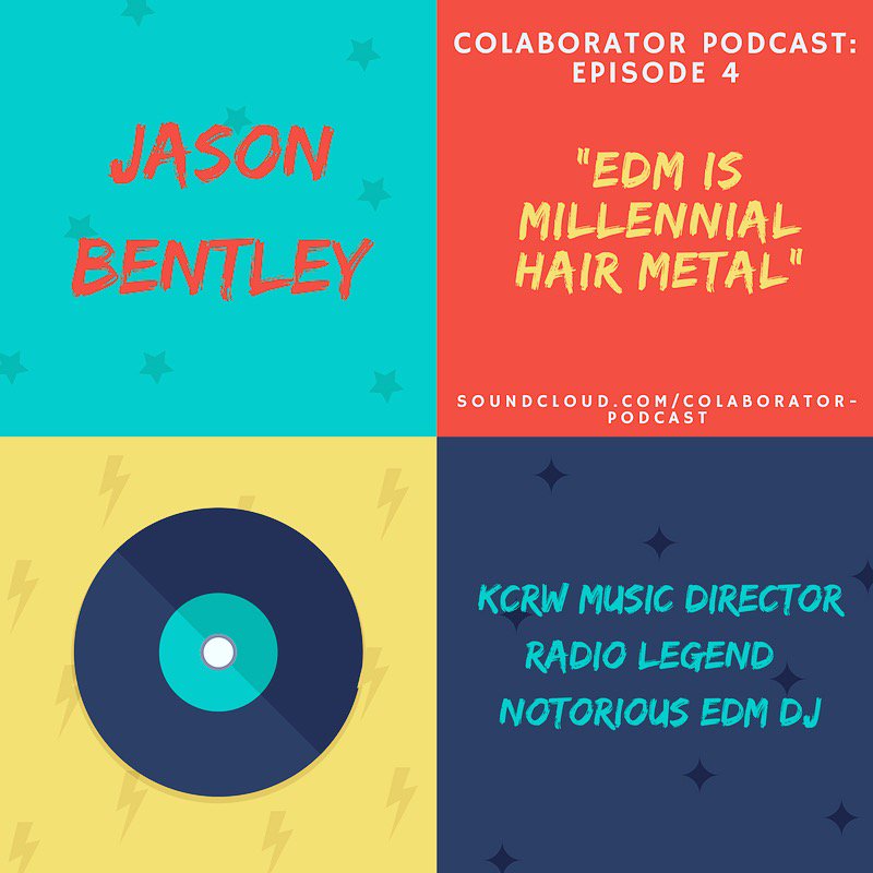 colaboratorPCN's tweet photo. Tune into the #colaboratorpodcast to hear more of the amazing @jason_bentley's legendary wit 🎧#music #podcasts #kcrw #quotes #millennials https://t.co/xrZN2oKIh7