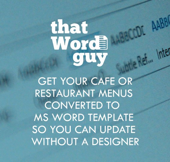 Cafes and restaurants we can help! 
facebook.com/thatwordguymel…
#design #graphicdesign #MSWord #cafe #melbourne #restuarant #foodie #food #menu