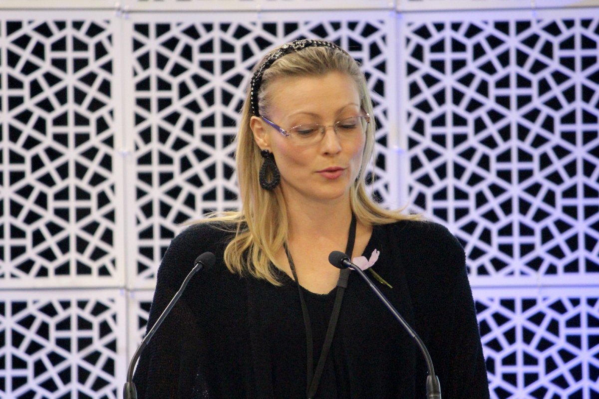 ECIAnswact's tweet photo. Brooke Joy, #Aboriginal Practice Lead acknowledged #sorryday during the opening ceremony of the 2nd day of the #ECIA2017 #Conference https://t.co/vT1czbXV2n