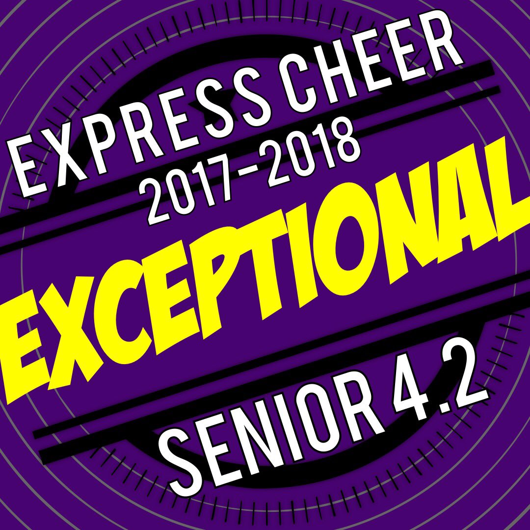 expresscheer's tweet photo. And going for Cinco at Summit...Sr 4.2 Exceptional 💛💛💛 https://t.co/N9FDQRfmY8