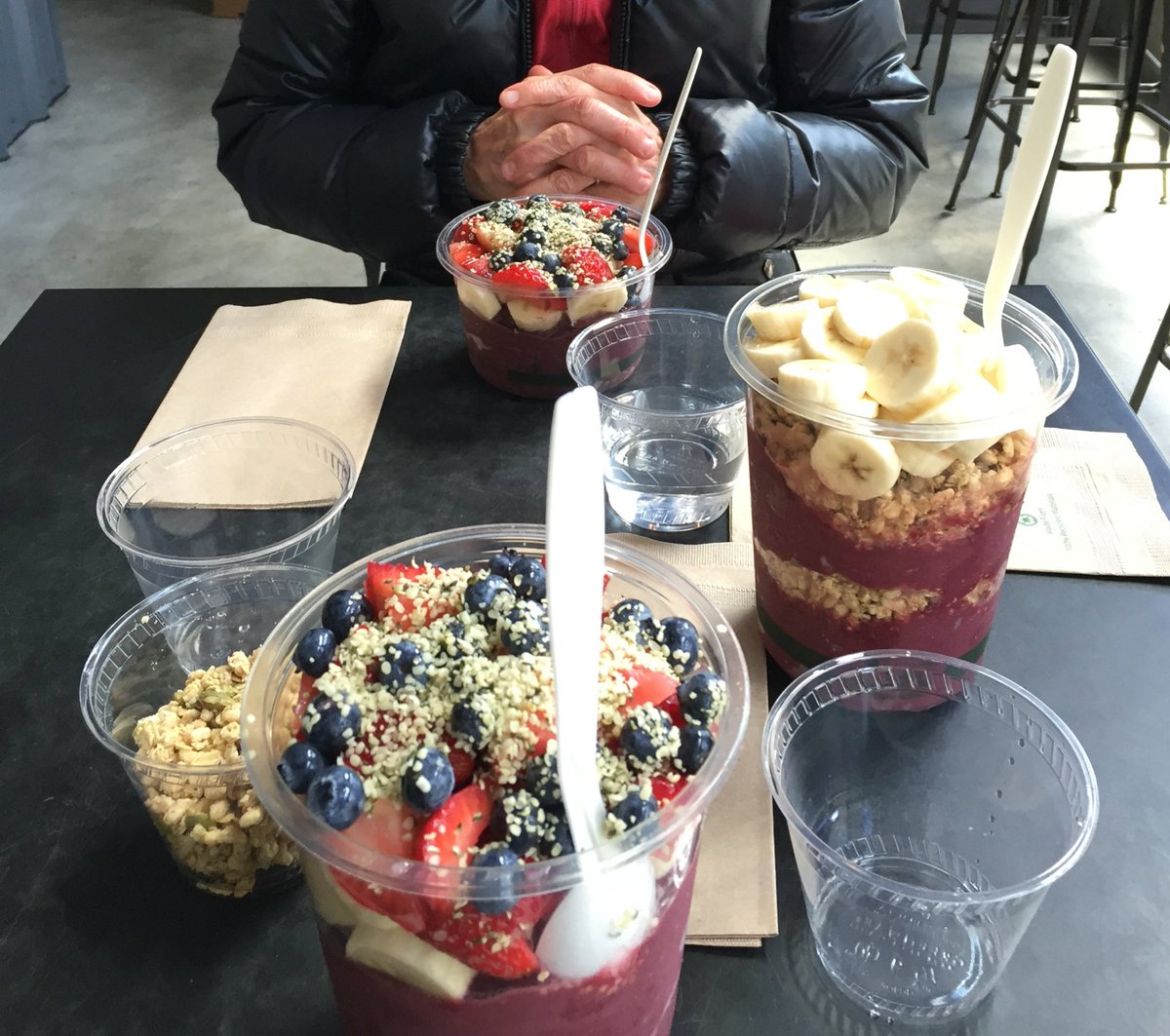 taylorfitstudio's tweet photo. Thank you @basikacai for the awesome #acaibowls today, they were the best ever! #acaibowl #sanfrancisco #basikacai #aloha https://t.co/29JEzEryx0