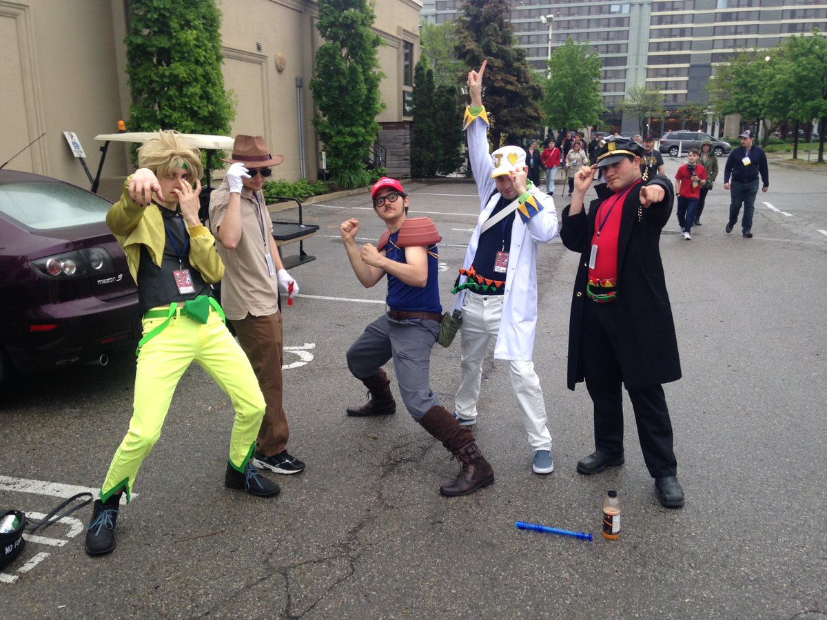 anime_north's tweet photo. #JoJosBizarreAdventure at #ANNight0 #AN2017 https://t.co/AU8BvQgGwv