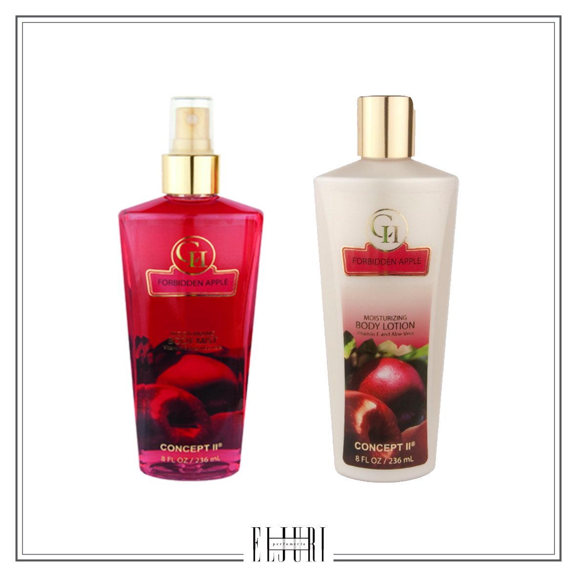 EljuriPerfumes's tweet photo. ¡No te vas a resistir! Te va a encantar el olor de la jugosa manzana roja de Forbidden Apple de #ConceptII. https://t.co/K1MJ4XjFAK