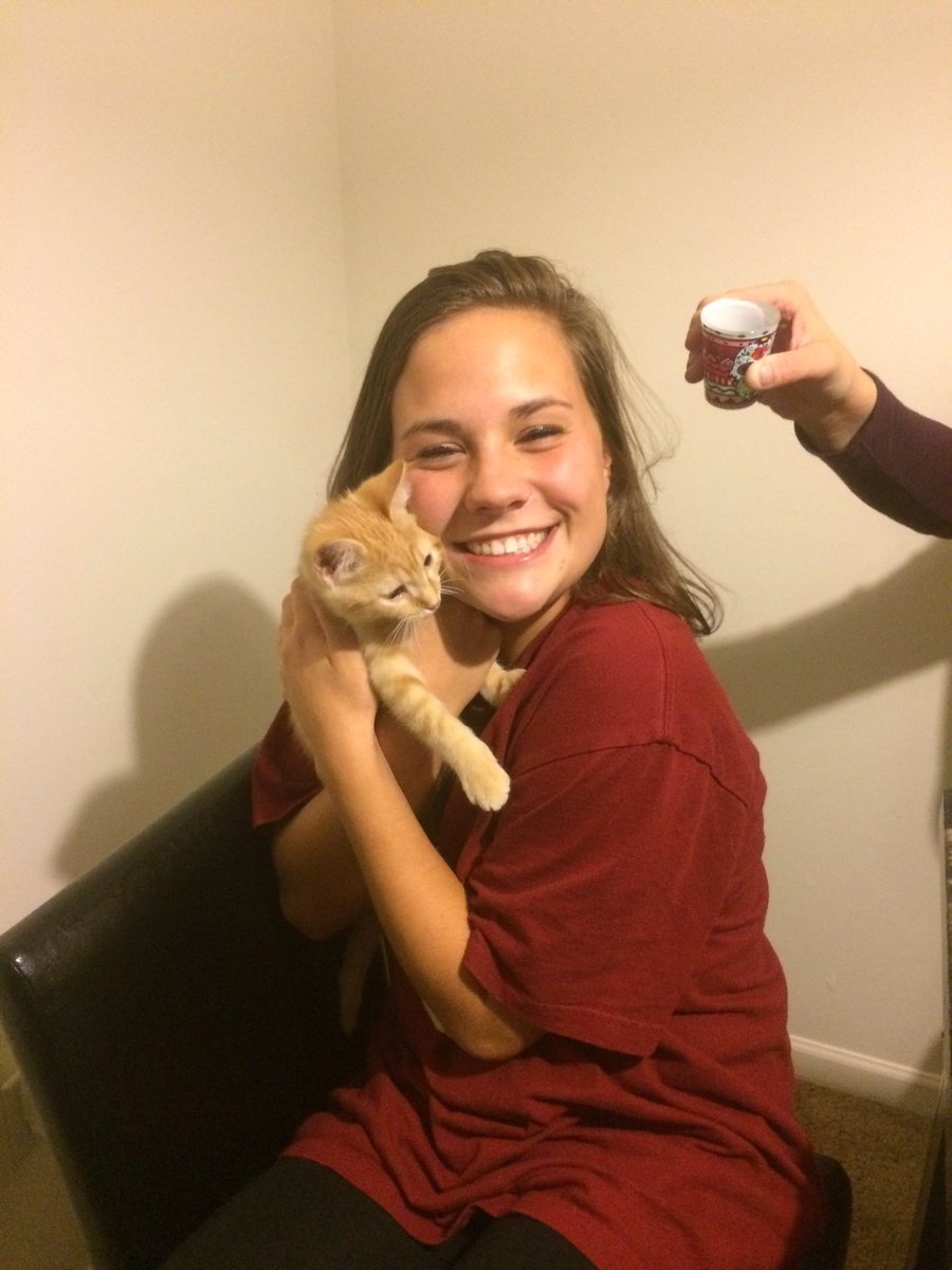 britnimacy's tweet photo. Happy Birthday Caroline!!! Hope you have the best day! Stay away from cats plz. Love you!! 💞 #seXC #afgd https://t.co/pQND6M1DfR