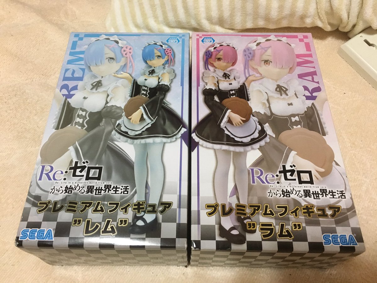 プレゼント企画第2弾
リゼロ レム＆ラムフィギュアセット
【応募方法 】
①このツイートをRT
②このYouTubeアカウントをチャンネル登録→m.youtube.com/channel/UCKB2e…
【応募期限 2017年6月4日】