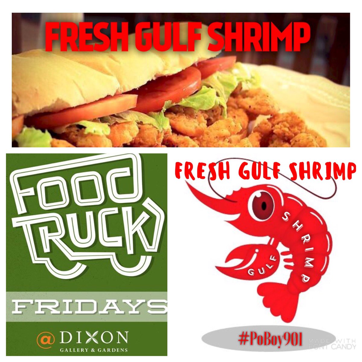 FRESHGULF's tweet photo. Friday join @FRESHGULF @DixonGG for lunch 11:15am #PoBoy901 #Oysters #CajunSampler @myfanbank https://t.co/p9goaPCHsP