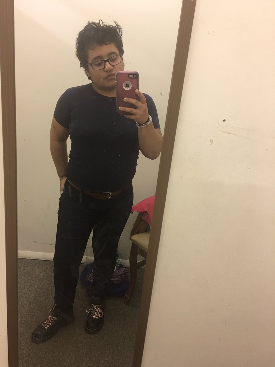 trans_hermann's tweet photo. scruffy greaser boy looks #chicanx #nonbinarypoctwitter https://t.co/LzaKHDyNqE