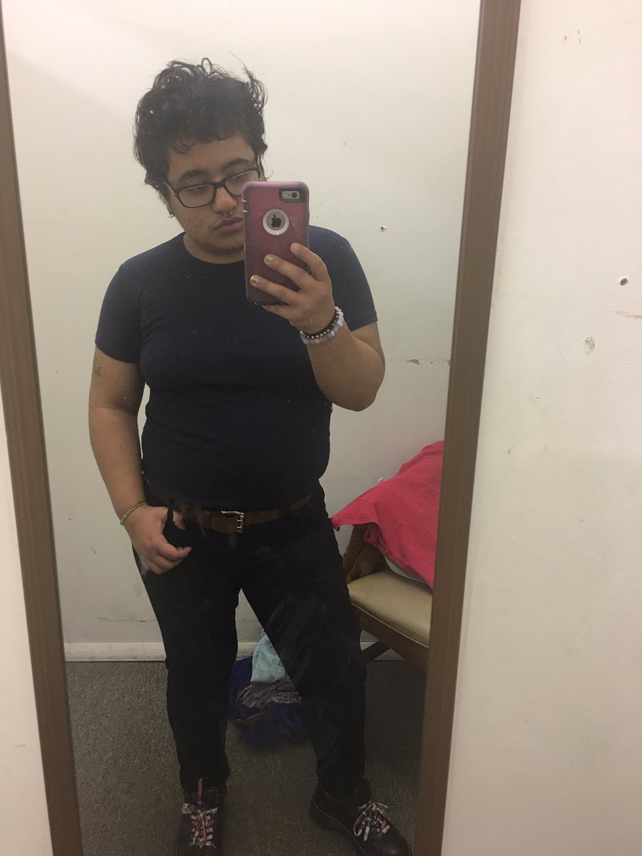 trans_hermann's tweet photo. scruffy greaser boy looks #chicanx #nonbinarypoctwitter https://t.co/LzaKHDyNqE