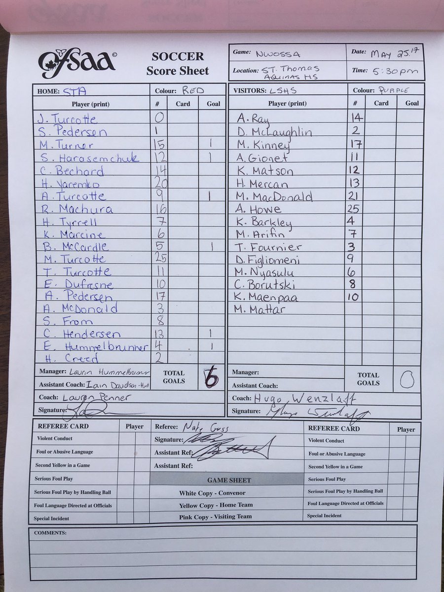 STAHSAthletics's tweet photo. GS STA defeats @LakeSuperiorHS 6-0 in GM 1 of 3 of #nwossaa @norwossa @Kenora_Daily @Q104Kenora @895theLake https://t.co/eA6oqaGRoP