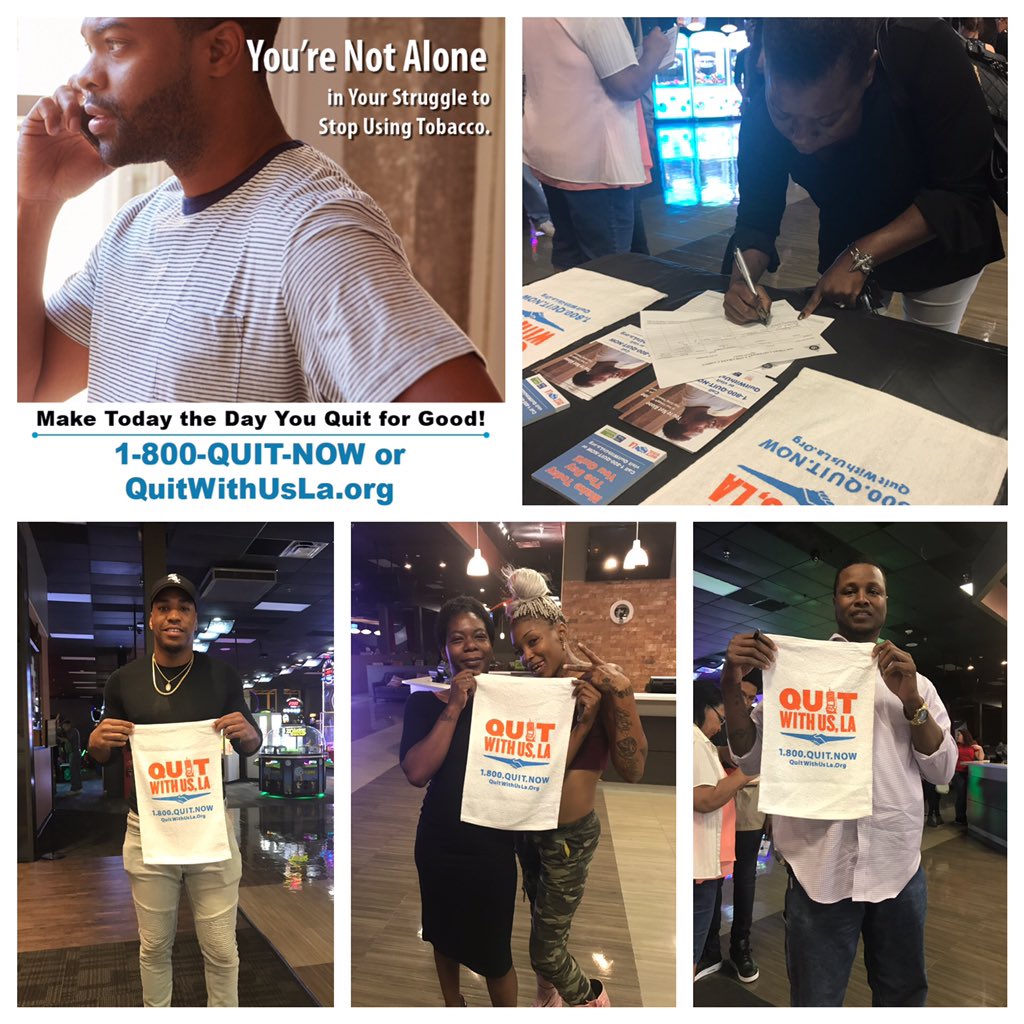 "Smoking-related illnesses R the #1 cause of death N the African-American community. #SmokeFreeLA #QuitWithUsLA