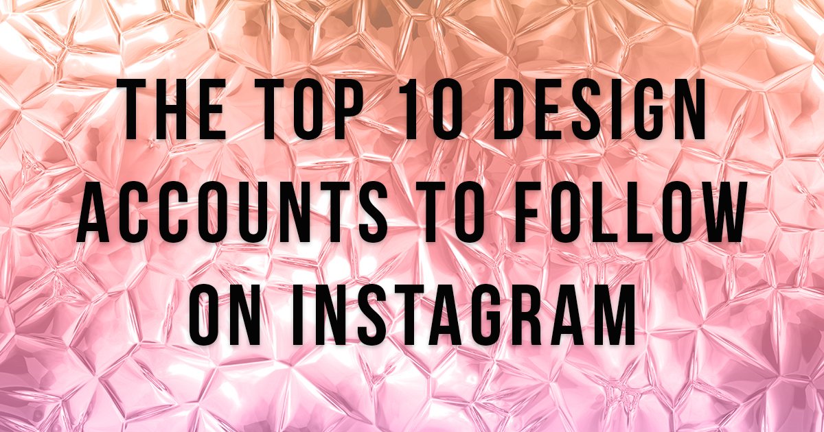 designbypres's tweet photo. The Top 10 Design Accounts To Follow On Instagram https://t.co/zTu1jKse7G https://t.co/aiJZmCgq7F