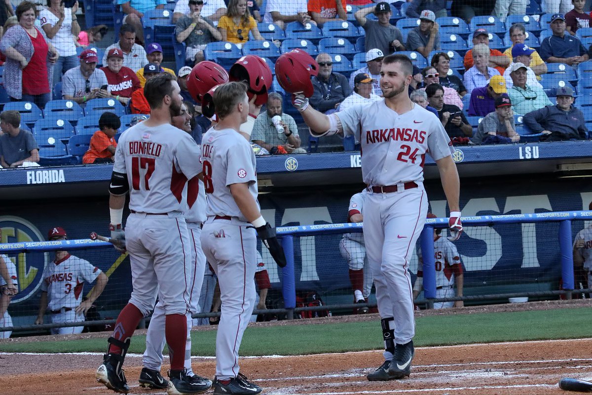 SECNetwork's tweet photo. CHAD SPANBERGER ... AGAIN!!!!!

3 HR - new SEC Tournament record
7 RBI - new SEC Tournament record

All he does is CRUSH. https://t.co/whPy1ijW0L