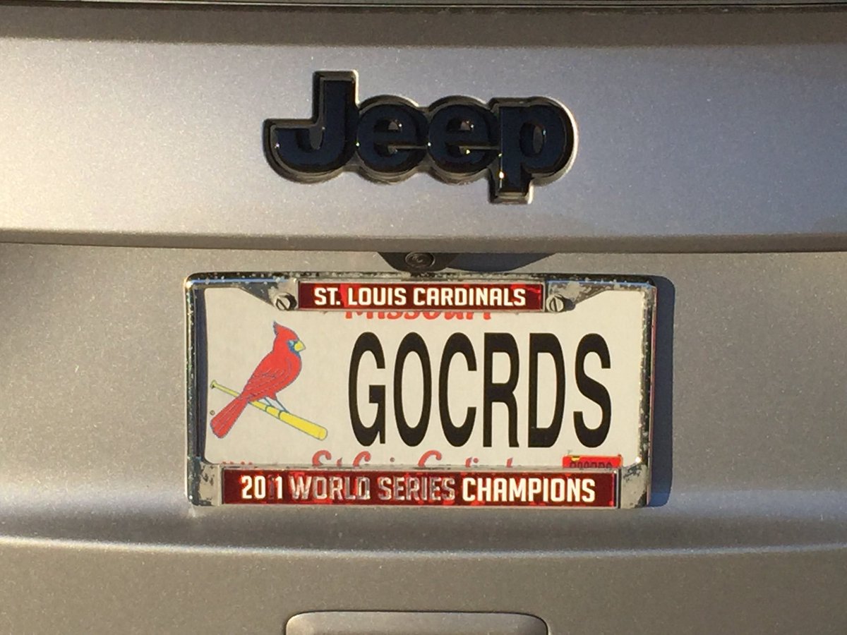 scott63017's tweet photo. #cardsplate https://t.co/zxC4JApjoA
