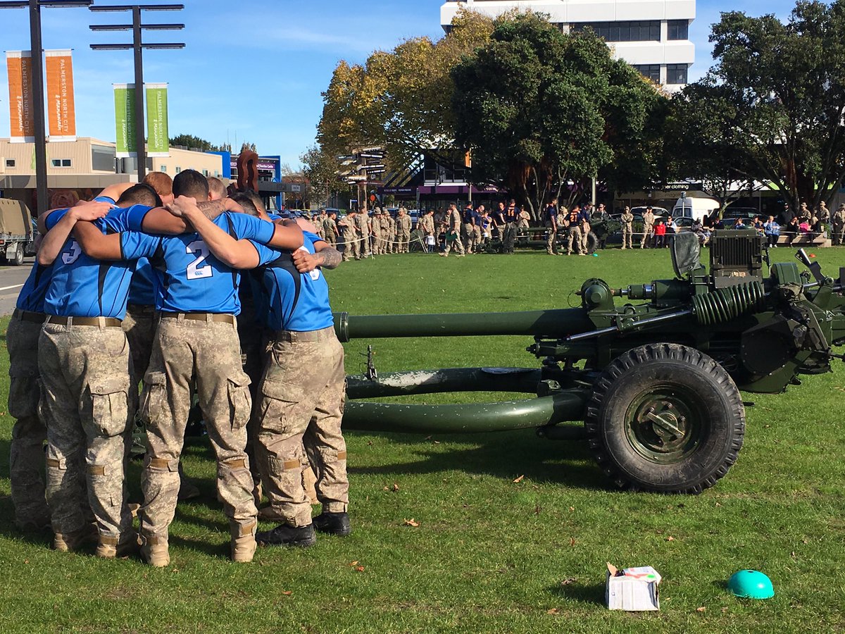 NZArmy's tweet photo. 161 BTY take out the Gun Run honours on Gunners' Day in Palmerston North #NZArmy #GunnersDay nice work lads see you next year https://t.co/8WSz6rCGk0