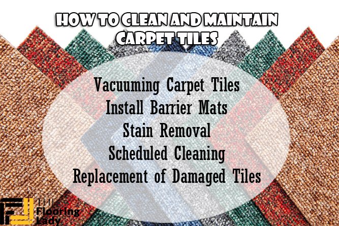 Here's how to Clean and Maintain #Carpet #Tiles! #flooring #homedesign #interiordesign