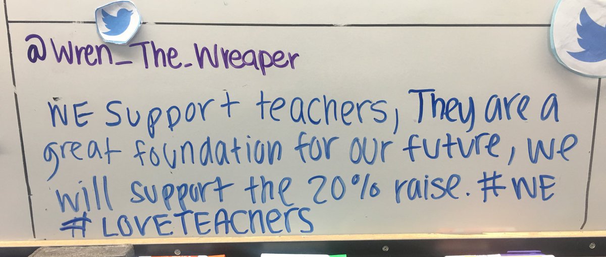 Wren_The_Reaper's tweet photo. I support the 20% raise that teachers should receive because w/o them our children won't learn &amp; we can't have that. Our kids are the future https://t.co/K4Ptl3ySjV