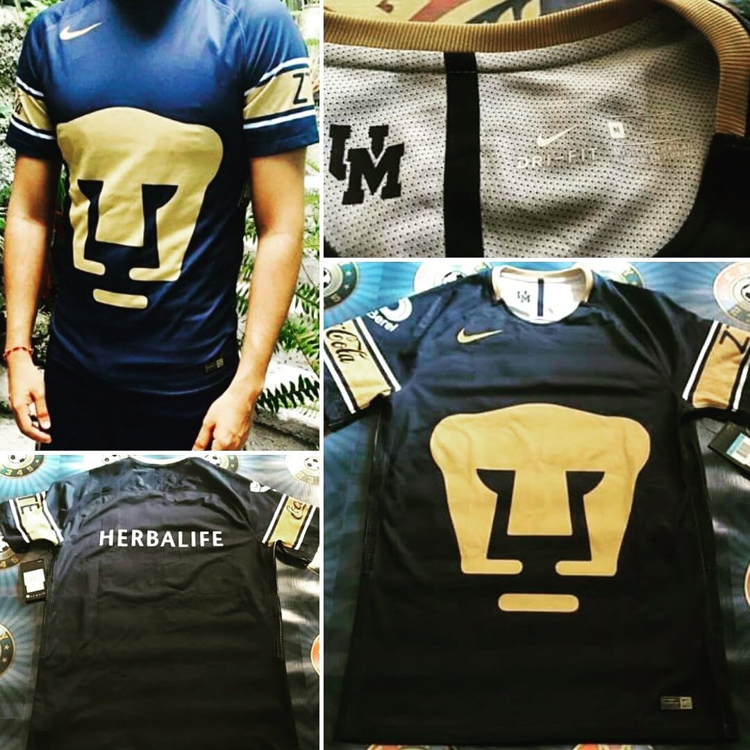 EL PUMA ® on Twitter: "4° Adelanto: Jersey #Pumas #UNAM by #Nike 2017-2018 (Azul y Oro), diseño basado en los #PumasCU de Futbol Americano, 90 Aniversario 😺⚽️🏈🏆🏅👌👍 https://t.co/oU4efPU2eu" / Twitter