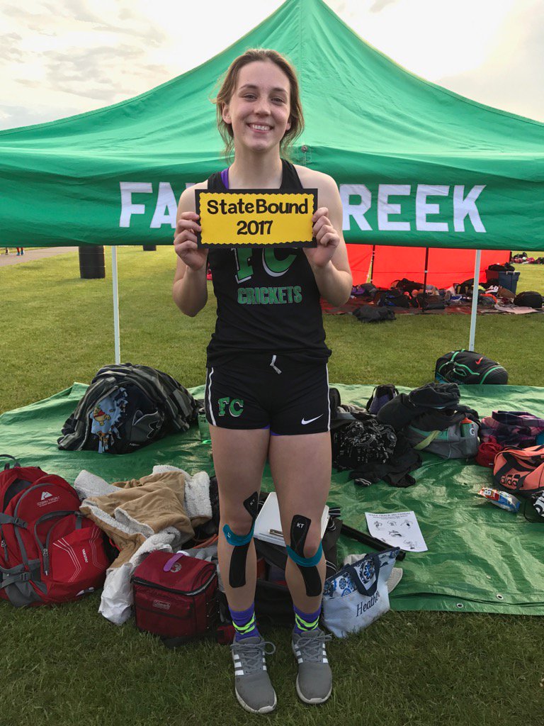 jami_mapson's tweet photo. She punched her ticket in the 100m and 400m so far...#statebound #gocrickets https://t.co/rUVcKRruu3