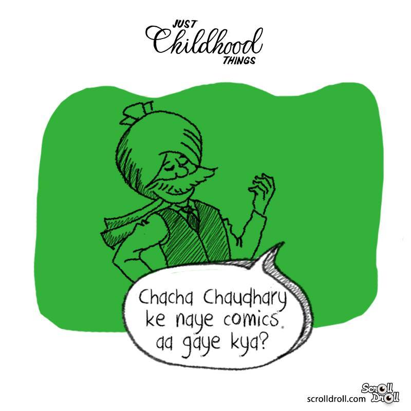 Ashish_Hal's tweet photo. Bachpan ki Yaadein: Nayee comics aye hai paisse chahiye   @ScrollDroll  #Throwback #TBT https://t.co/rIM1oPfjXZ