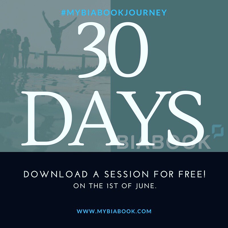 myBiabook's tweet photo. In less than 30 days @myBiabook will be out! Why not try out a session with your #mentees? #Mentors download it free on the 1st of June. https://t.co/SLi5pTdZem