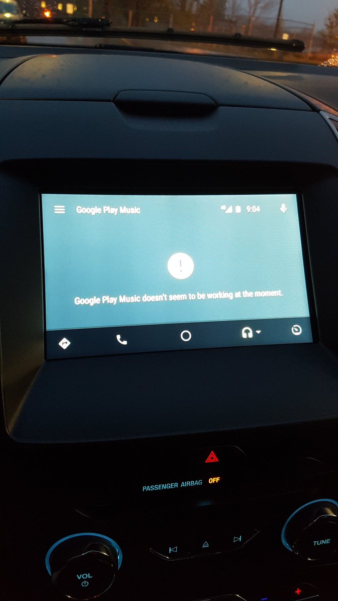 aTsarfati's tweet photo. Hey @GoogleAuto, what's up with this? Issue for the last few days? #problem #ford #Googleauto #solution #help https://t.co/02dkgNUl7U