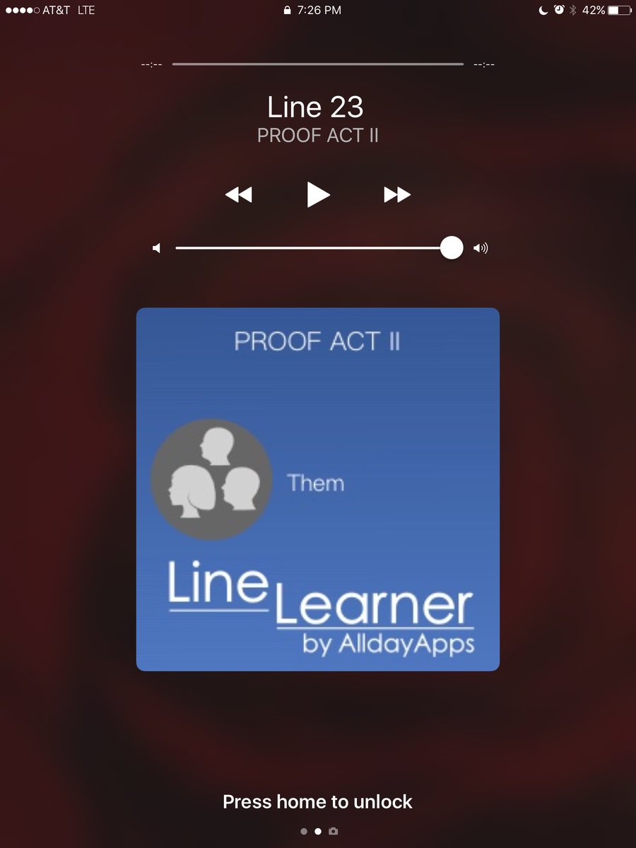 LauraLWatsonTX's tweet photo. The LineLearner app is gold! #simplyastoryteller #thespianthursday #workingactor #linelearner #learningmylines #proof #i #linelearnerapp https://t.co/2O7ZPlrQt5