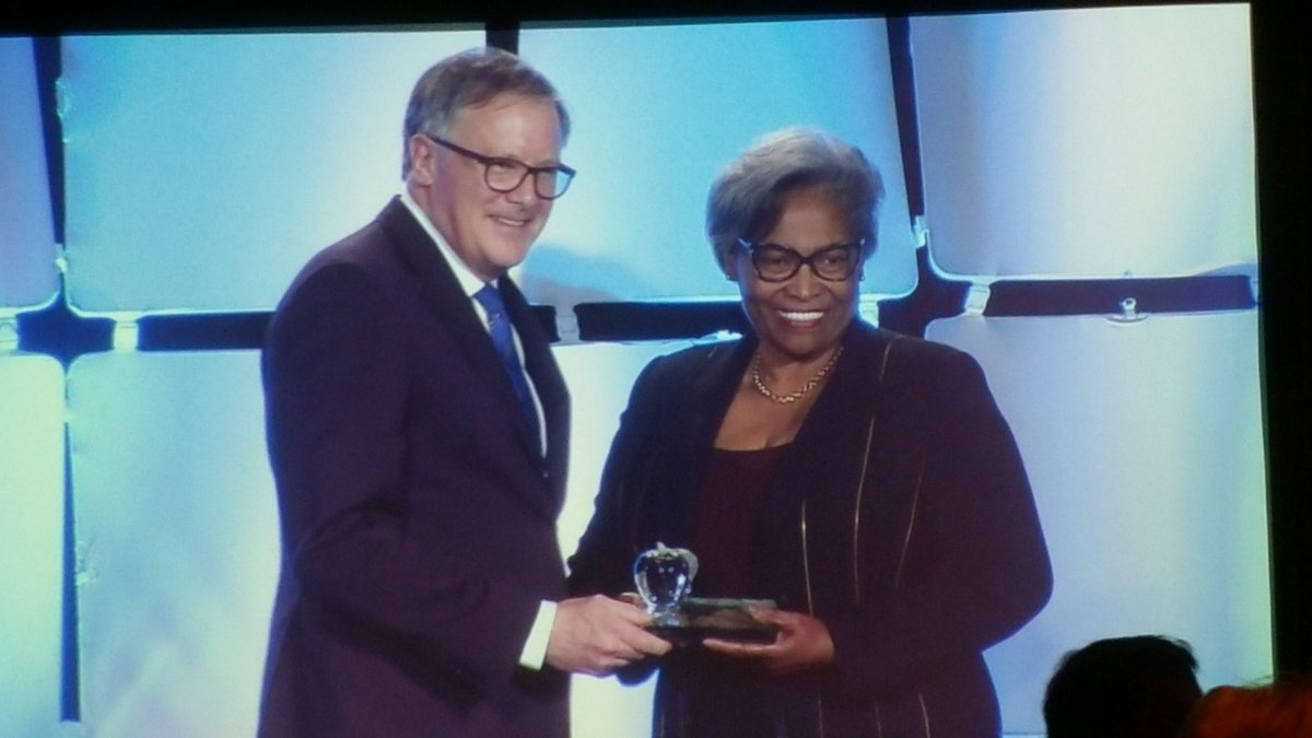 Edeqquity's tweet photo. "Equity and excellence must go hand in hand" words from 2017 Honouree Dr. Avis Glaze @TLPCanada #ChampsOfEd https://t.co/17ER1frXpQ